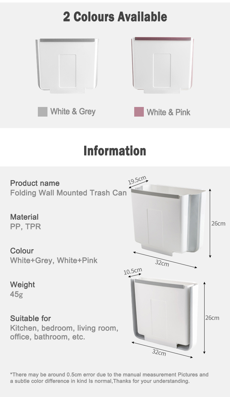 Multiple Purpose Portable Folding Trash Can-8